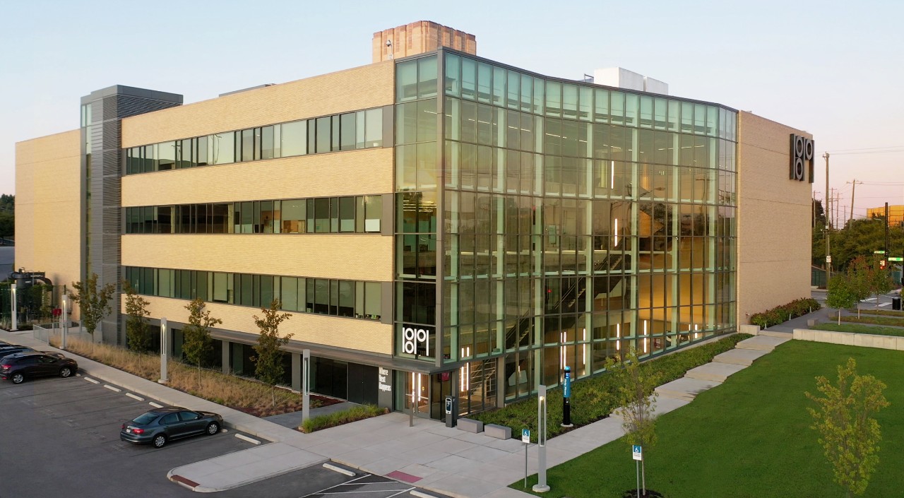 View of the 1819 Innovation Hub. Photo/UC Marketing+Communications